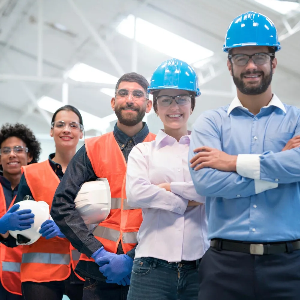 Equipe Refsafe em uma consultoria de segurança